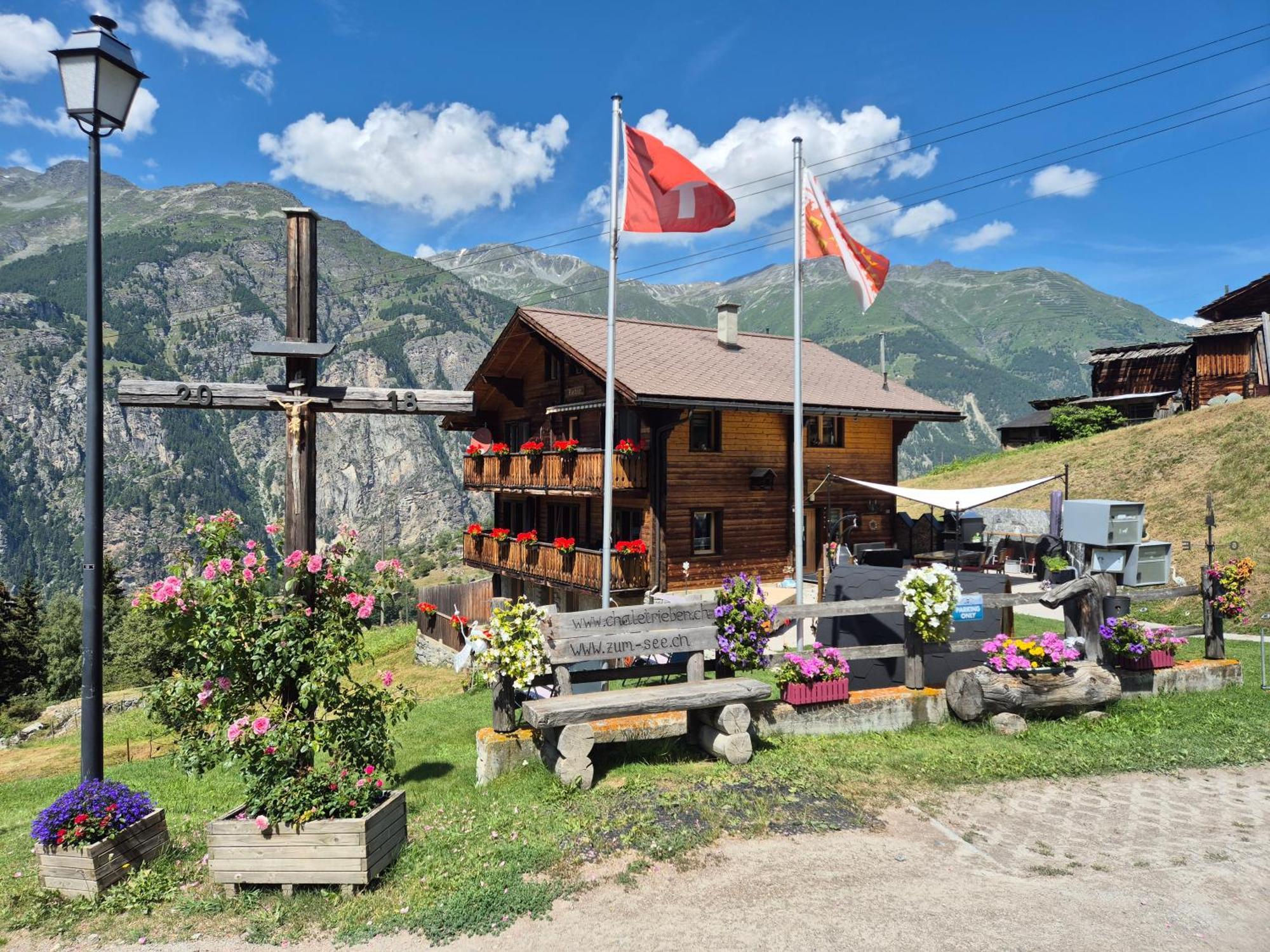 Apartmán Riebe 331 Grächen Exteriér fotografie