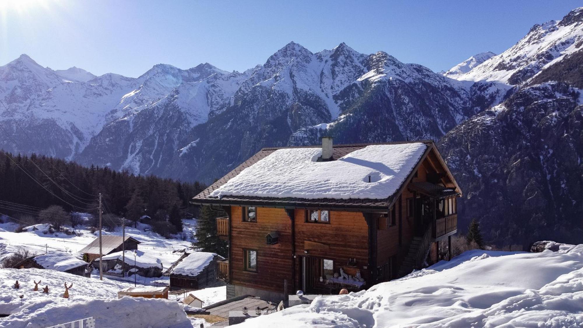 Apartmán Riebe 331 Grächen Exteriér fotografie