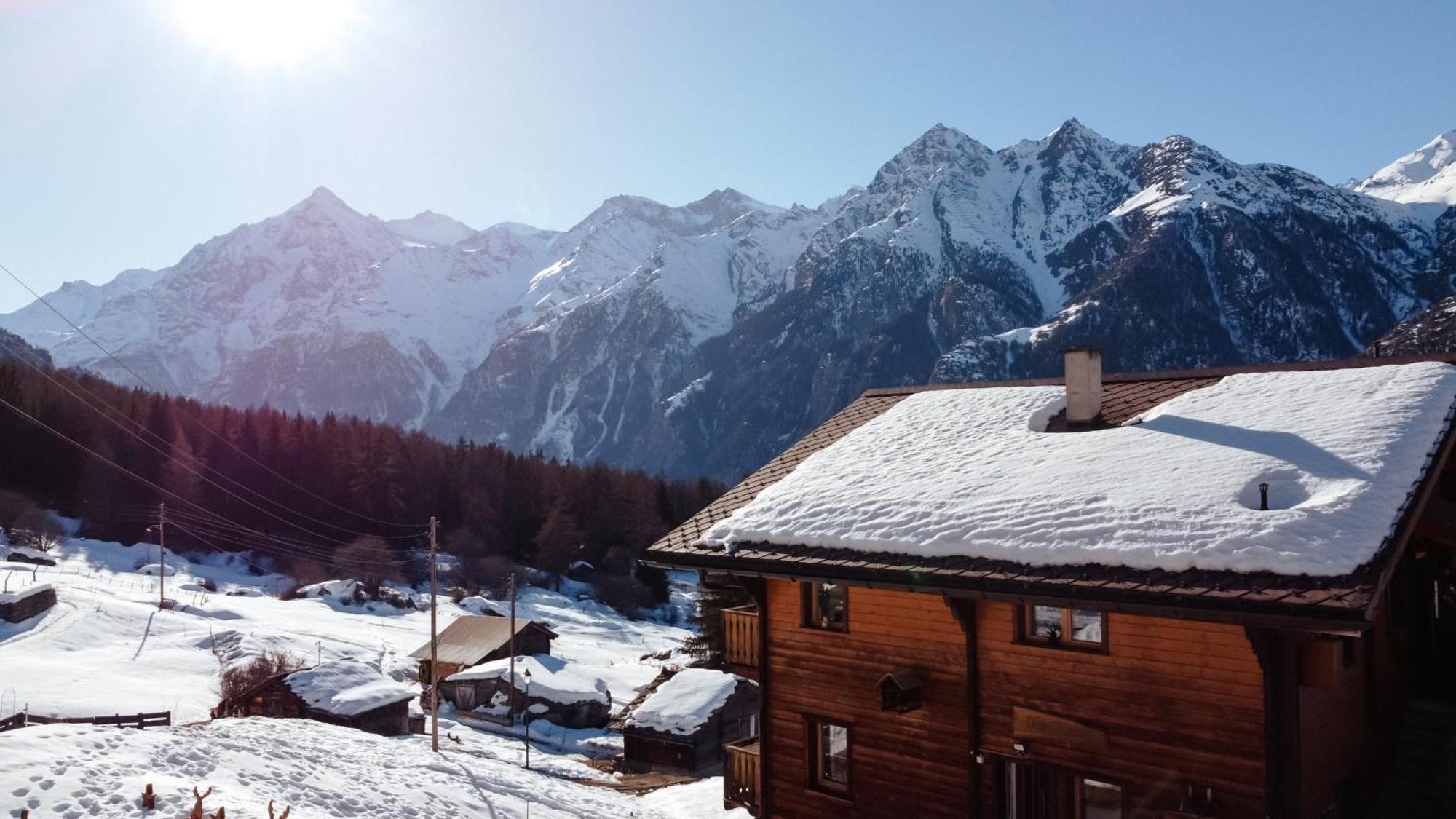 Apartmán Riebe 331 Grächen Exteriér fotografie